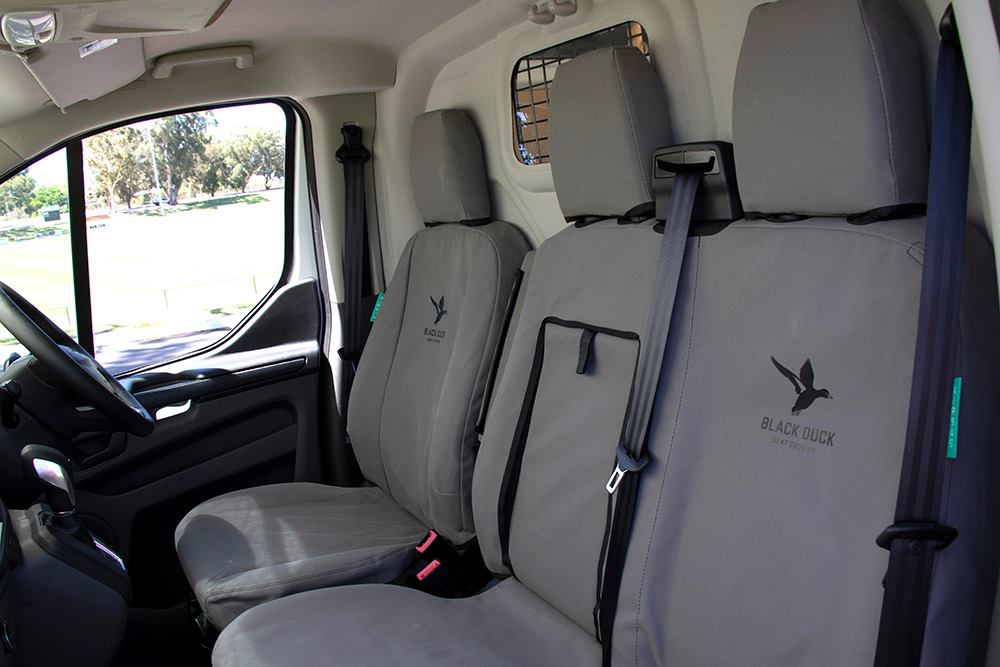 BLACK DUCK SEAT COVERS suitable for TOYOTA HILUX WORKMATE/SR SINGLE CAB